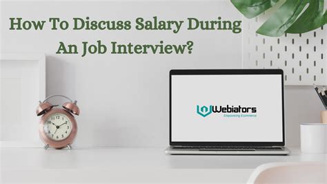 is it ok to discuss salary during an interview