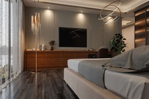 30+ Stylish Bedroom Design Ideas With Tv Wall To Try Asap Apartment