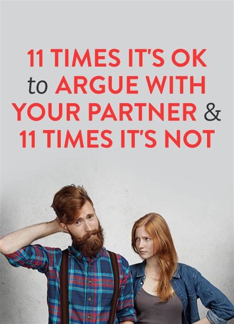 is it ok to not argue in a relationship
