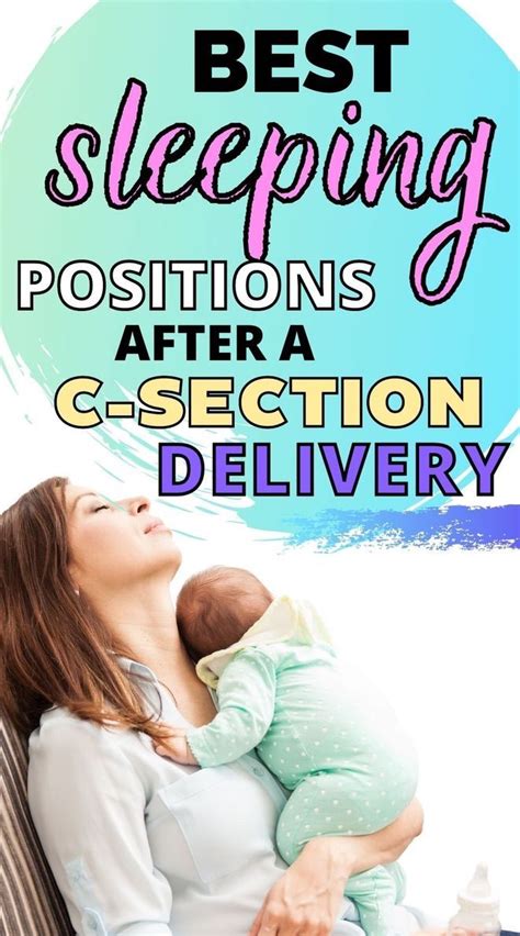 Is It Ok To Sleep On Your Back After A C Section