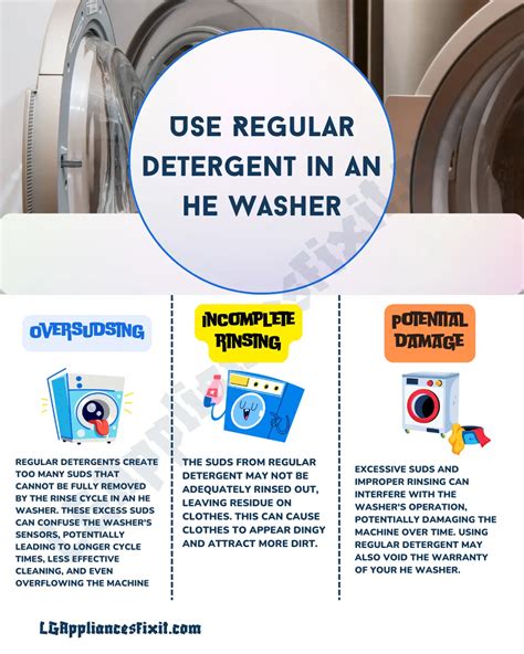 Is It Ok To Use Regular Detergent In He Washer