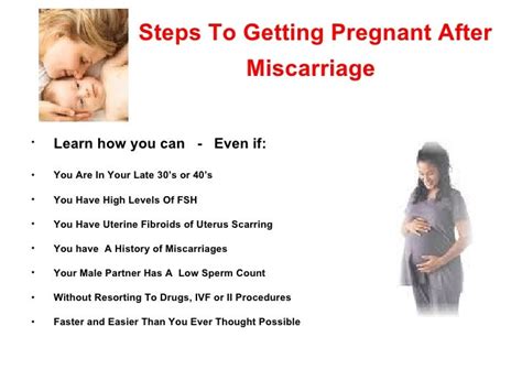 is it possible to get pregnant after 3 weeks of miscarriage