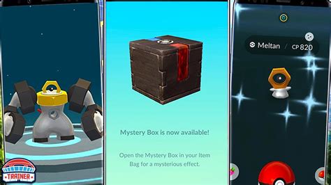 is it possible to get shiny meltan in pokemon go