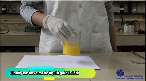 is it possible to make gold in lab
