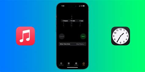 is it possible to set a timer on apple music