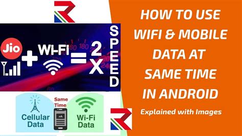 is it possible to use wifi and mobile data at the same time