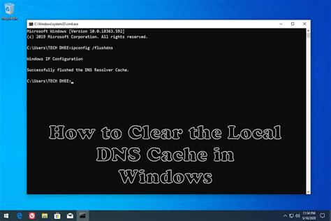 is it safe to delete dns cache