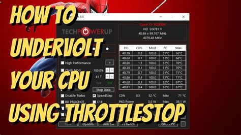Is It Safe To Use Throttlestop