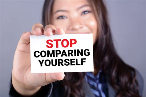 is it wrong to compare yourself to others