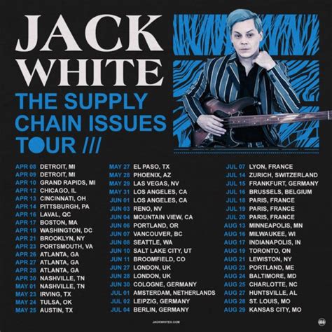 is jack white touring
