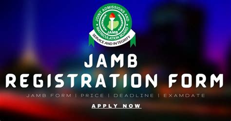 is jamb registration ongoing