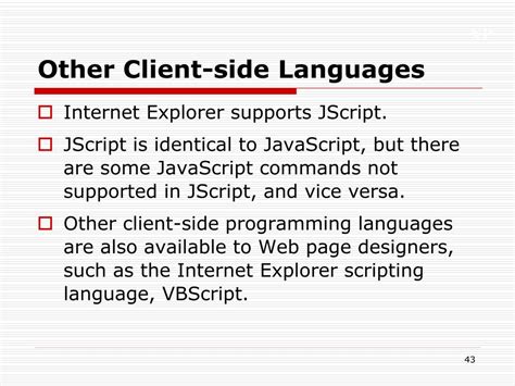 is java a client side language