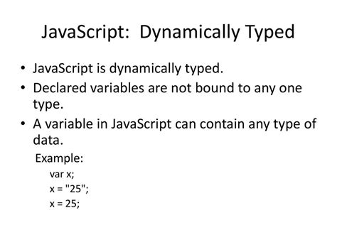 is java dynamically typed