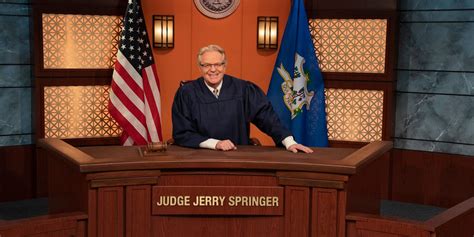 Call him Judge Jerry Jerry Springer is getting court show