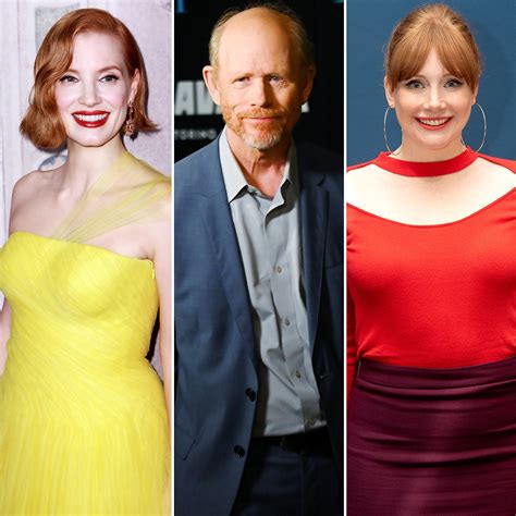 is jessica chastain related to ron howard