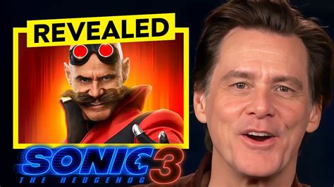 is jim carrey going to be in sonic 3