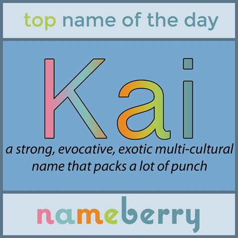 is kai a common name in japan