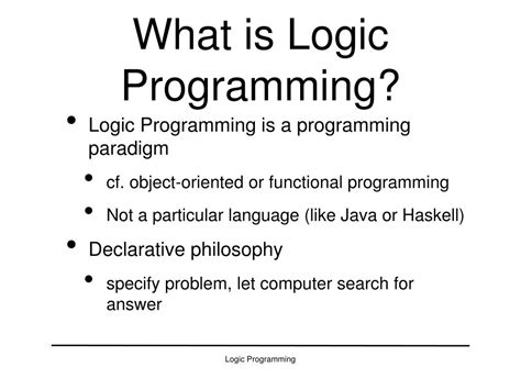 is logic important in programming