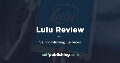 is lulu good for self publishing