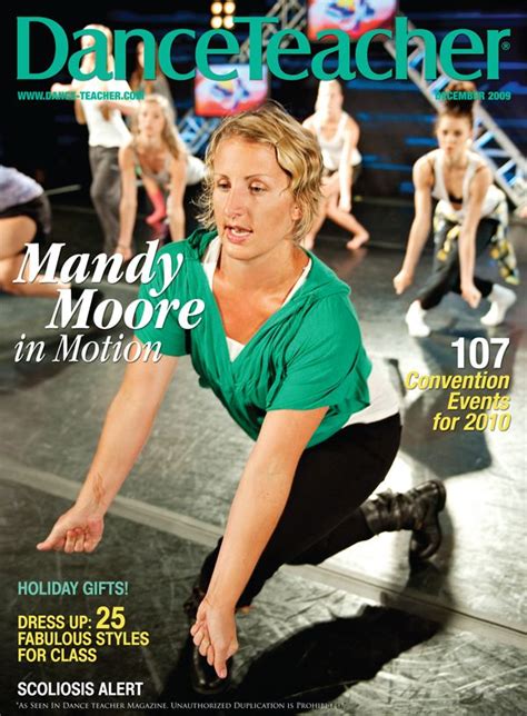 is mandy moore a choreographer