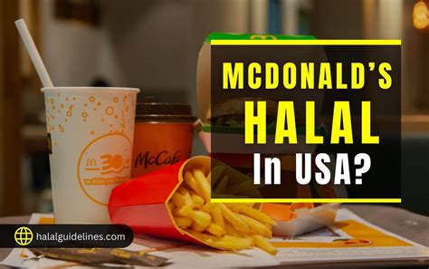 is mcdonald halal in usa