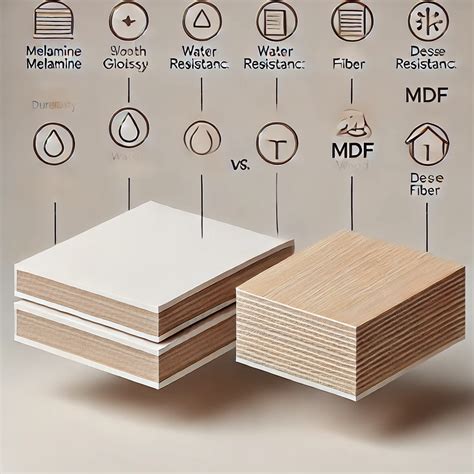 Is Mdf And Melamine The Same