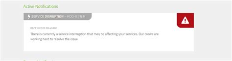 is metronet having issues