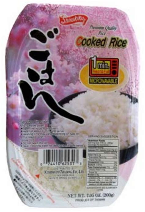Is Microwavable Rice Processed