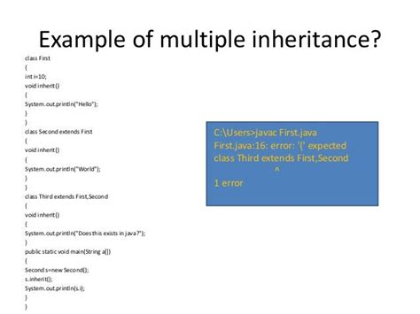 is multi inheritance possible in java