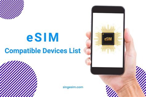 is my device esim compatible