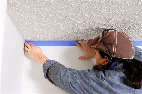Is My Popcorn Ceiling Painted