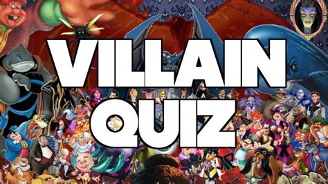 is my villain good quiz