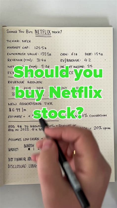 is netflix a good stock to buy