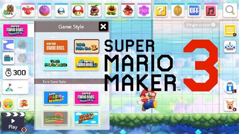 is nintendo making a super mario maker 3