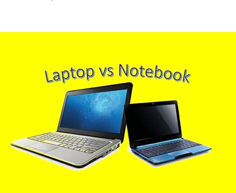 Is Notebook Computer The Same As A Laptop