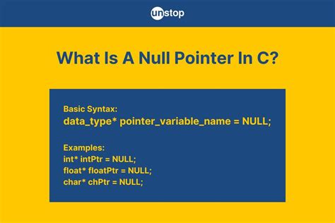 Is Null Pointer C