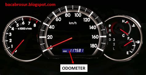 Is Odometer And Tachometer Same