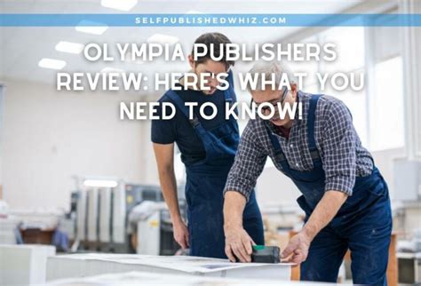 is olympia publishers a vanity press