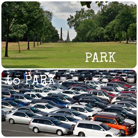 Is Park A Verb