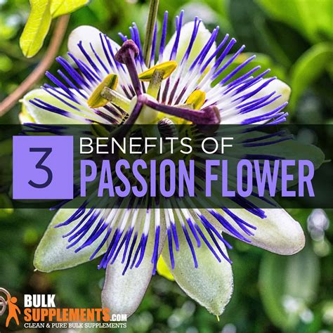 is passion flower good for you