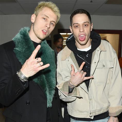 Machine Gun Kelly Supports Pete Davidson After 'SNL' Appearance