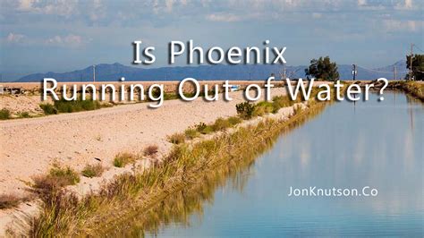 is phoenix az running out of water