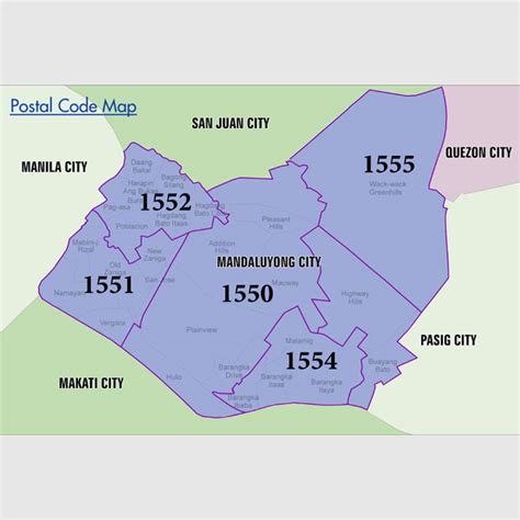 Is Postal Code And Zip Code The Same Philippines
