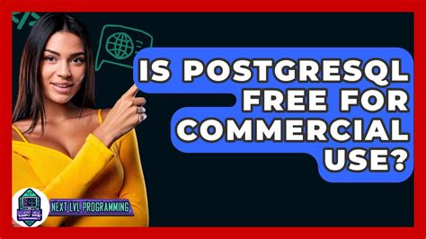 is postgresql free for commercial use