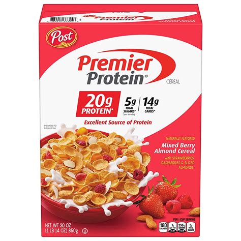 is premier protein cereal healthy