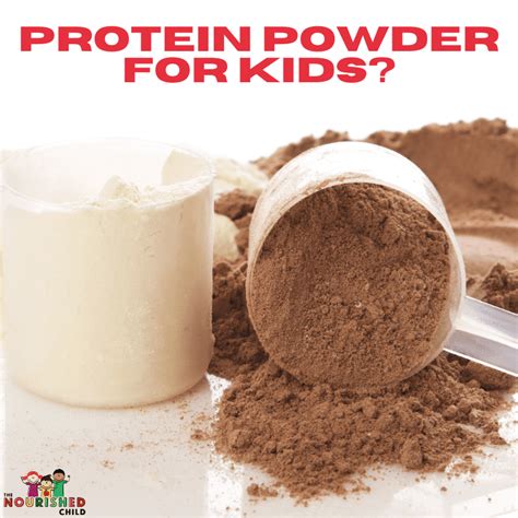 is protein powder safe for toddlers