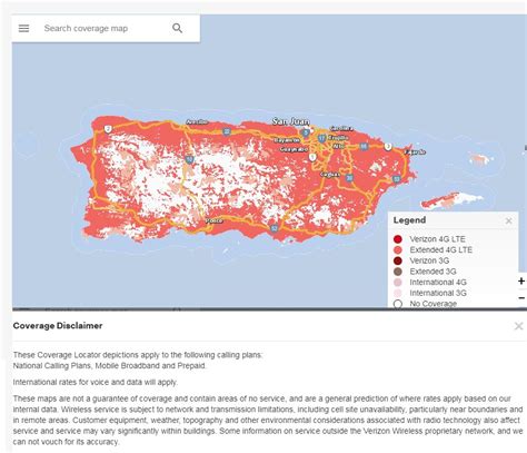 is puerto rico included in verizon plan