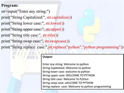 is python programming language capitalized