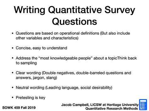 is questionnaire a quantitative method