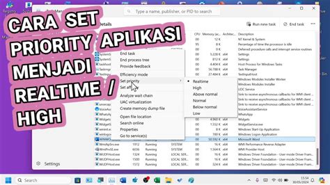 Is Realtime Priority Higher Than High